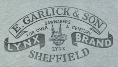 английские пилы E. Garlick & Son