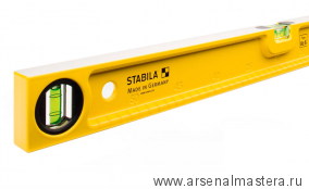 Уровень строительный литой STABILA тип 82S 80см 1 вертикальный, 1 горизонтальный арт.02596