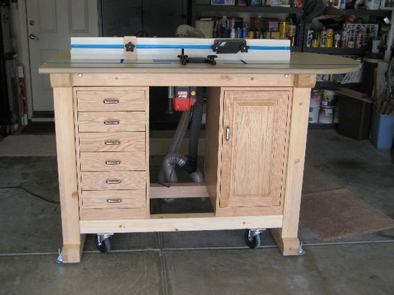 фрезерный стол помогает довольно быстро сделать изделия с красивыми сложными формами: будь то домашний шкафчик или шкатулку
