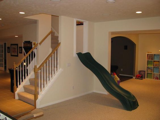 Лестница с горкой для детей