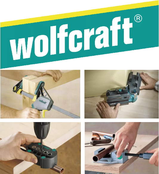Wolfcraft Вольфкрафт популярный европейский бренд ручного инструмента