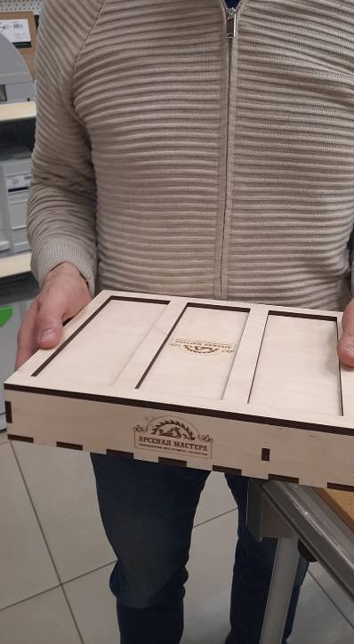 коробка деревянная