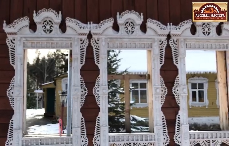 Фанпроект Окна с деревянными наличниками