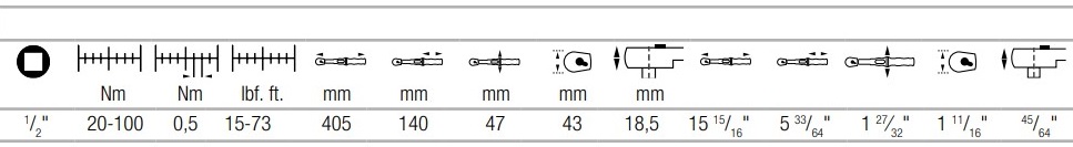 Динамометрический ключ Click-Torque C 2 с трещоткой и реверсом WERA 075621